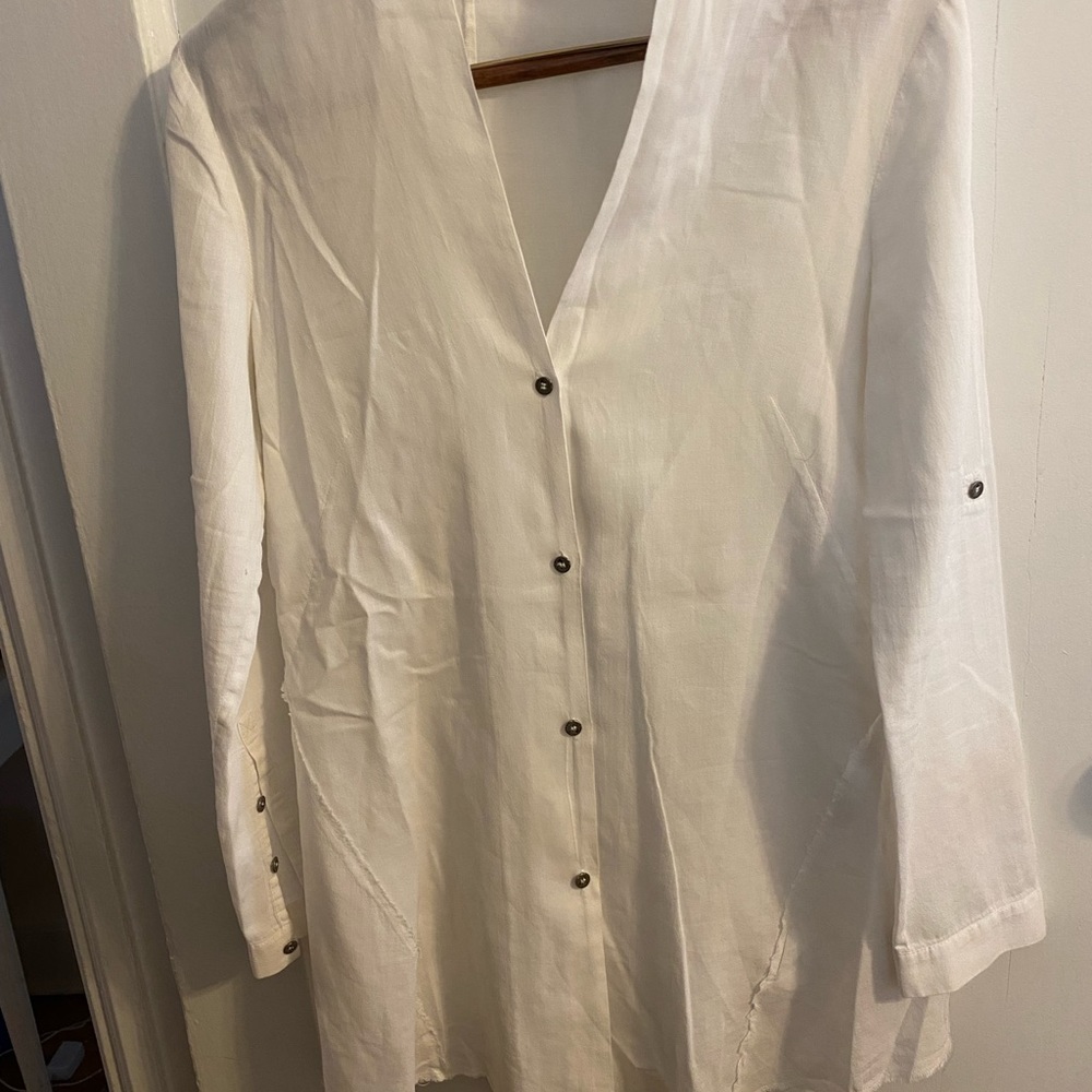Helmet Lang v neck shirt